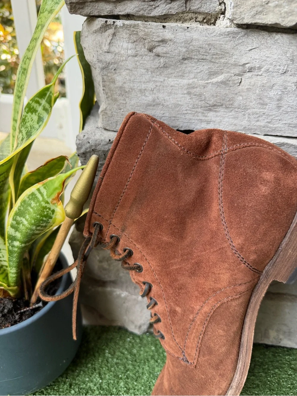 Frye suede leather